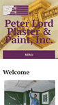 Mobile Screenshot of plasterlord.com
